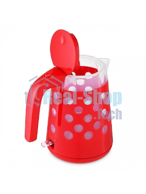 Чайник электрический BQ KT1713P Red. Мощность:2200 Вт, Объем 1,7л, LED подсветка