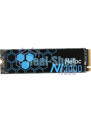 Накопитель SSD Netac NV3000, 250Gb, PCIe 3.0 x4, M.2 2280, NVMe, R/W 3000/1400