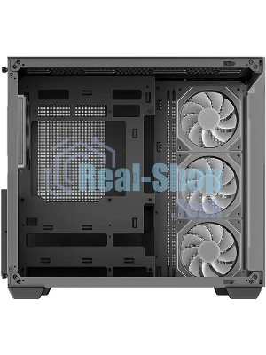 Компьютерный корпус Deepcool CG530 4F черный без БП ATX 2x120мм 2x140мм 2xUSB 2.0 1xUSB 3.0 audio bott PSU
