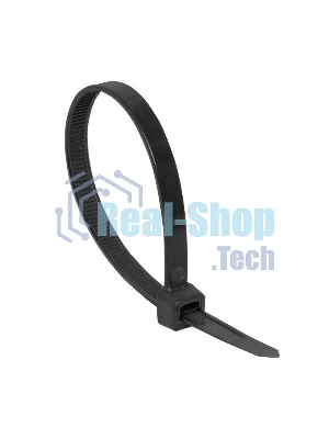 Хомут кабельный 4.8х350 нейл. черный (уп. 100 шт) EKF plc-cb-4.8x350