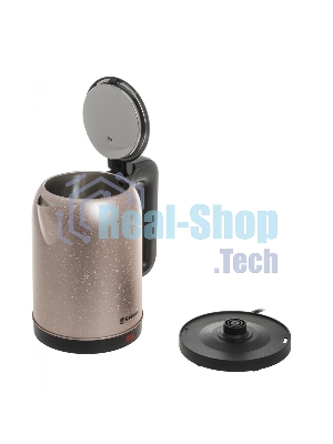 Чайник электрический Sakura SA-2121CD 2л, нержавейка, шампань/крап