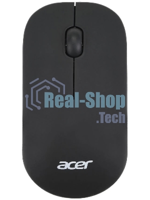 Комплект клавиатура+мышь Acer OKR030 беспроводной, USB, 1200 DPI, чёрный