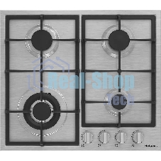 Газовая варочная панель Hotpoint HGMT 642 W IX, независимая, серебристый