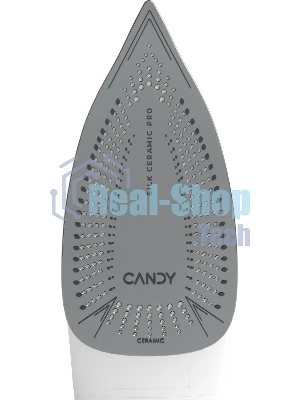 Утюг Candy CI-101 белый/голубой, 2700 Вт, 55 г/мин, 160 г/мин, 500 мл