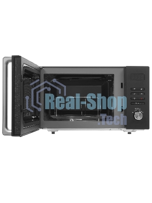 Микроволновая печь Hyundai HYM-M2062 черный, 23 л, 800 Вт, переключатели - кнопки, поворотный механизм
