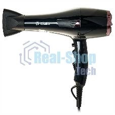 Фен Delta DL-0908 черный/коричневый, 2000 Вт