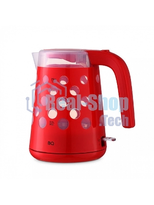 Чайник электрический BQ KT1713P Red. Мощность:2200 Вт, Объем 1,7л, LED подсветка