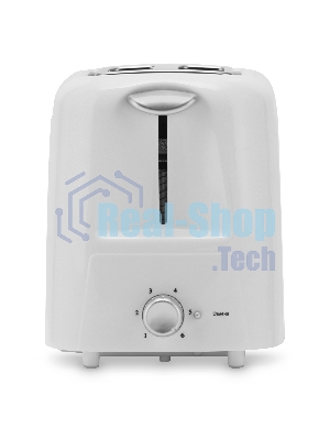 Тостер Maxwell MW-1504 W, белый 750 Вт,пластиковый корпус.
