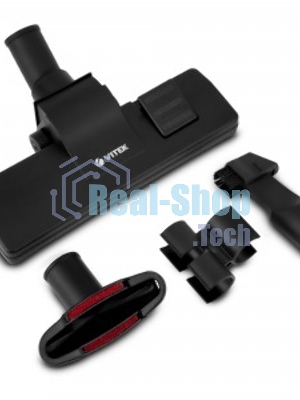 Пылесос Vitek VT-8130 черный/зеленый, 450/2200 Вт, уборка сухая, пылесборник контейнер 3,5 л