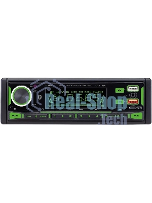 Автомагнитола Digma MCP-450, 1 DIN, Bluetooth, USB Type-A, AUX, пульт ДУ