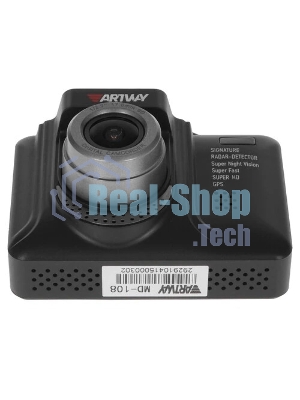 Видеорегистратор с радар-детектором Artway MD-108 GPS черный