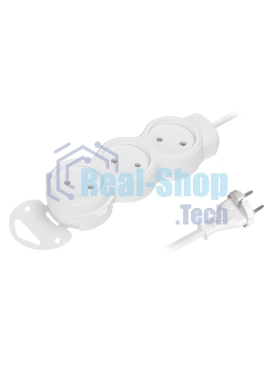 Удлинитель бытовой Smartbuy (SBE-10-3-05m-N) 3 гн х 5,0 м белый