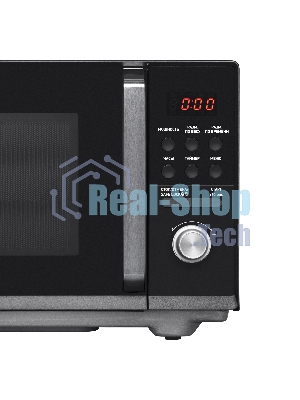 Микроволновая печь BBK 25MWS-954T/B черный, 25 л, 900 Вт, переключатели - кнопки, поворотный механизм