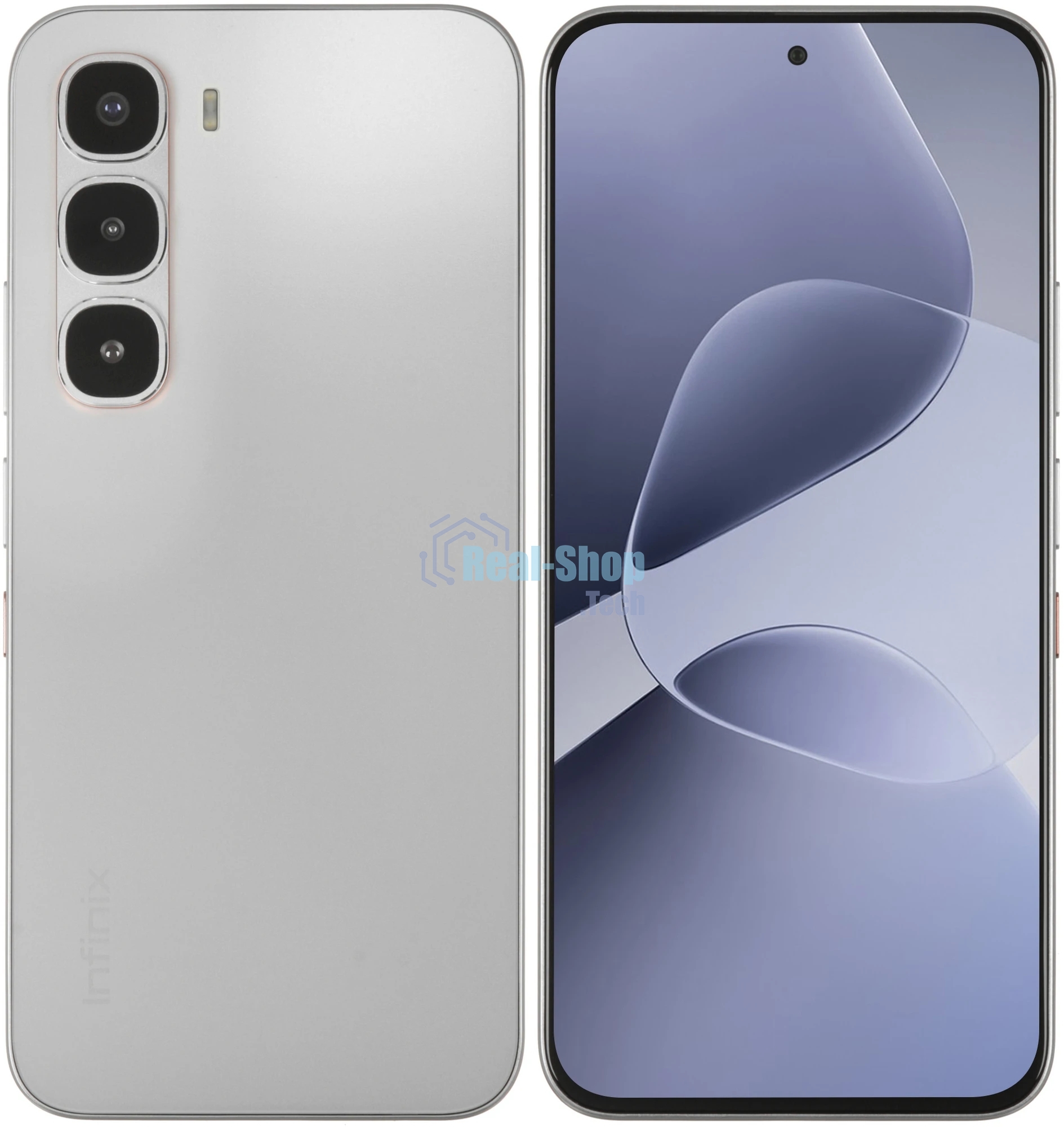 Смартфон Infinix Hot 60 Pro X6885 8/128Gb, серебристый титан