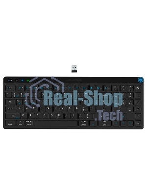 Клавиатура JLab JBuds Keyboard беспроводная, Bluetooth, радиоканал, чёрный