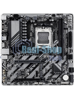 Материнская плата Gigabyte B840M D2H (V1.2), AM5, AMD B840, 2xDDR5, 4xSATA, 2xM.2, 1xPCIe 4.0 x16, 1xPCIe 3.0 x4, 1xHDMI, 1x2.5Gb LAN, 2xUSB-A 5Gbps, 8xUSB-A 2.0, 3x3.5 мм, 7.1, mATX