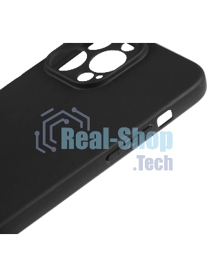 Чехол (клип-кейс) BoraSCO для Apple iPhone 15 Pro Max черный (72415)