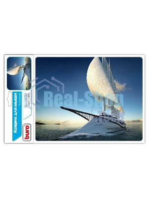 Коврик для мыши Buro BU-R51753 рисунок/яхта