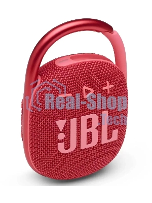 Колонка портативная JBL Clip 4 красный 5W 1.0 BT 15м 500mAh (JBLCLIP4REDAM)