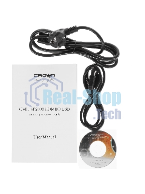 Источник бесперебойного питания Crown CMU-SP2000COMBO USB/2000 ВА/1200 Вт/9 x IEC 320 C13 (компьютерная)