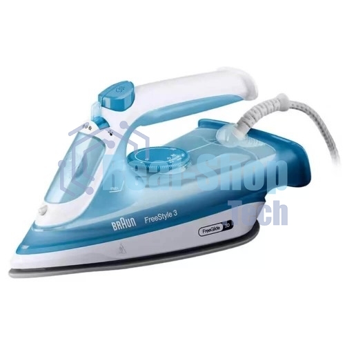 Утюг Braun FI3144BL голубой/белый, 2400 Вт, 45 г/мин, 160 г/мин, 270 мл