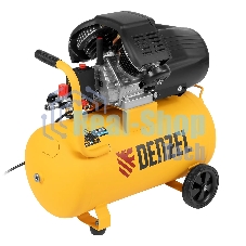 Компрессор воздушный Denzel прям. привод DCV1800/50, 1,8 кВт, 50 л, 320 л/мин
