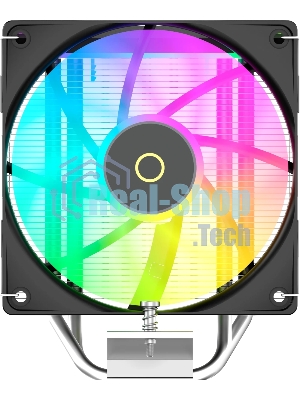 Кулер для процессора Ocypus Delta A40 SE BK ARGB, 120мм ARGB FAN, Top ARGB Panel, 4 HEAT PIPES, 4-PIN PWM, 800-1800 RPM, 31DBA, HYDRO BEARING, LGA115X/1200/1700/18XX, AM4/AM5