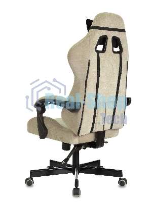 Кресло игровое Knight Terminator песочный Light-21 крестов. металл