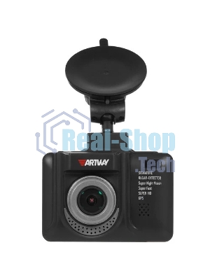 Видеорегистратор с радар-детектором Artway MD-108 GPS черный