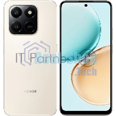 Смартфон HONOR X7d 6/128Gb золотистый