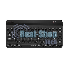 Клавиатура беспроводная A4Tech Fstyler FBK30, USB, Bluetooth/Радиоканал, черный