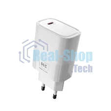 Сетевое зарядное устройство MORE CHOICE (4620202553508) NC67a СЗУ 1Type-C 3.0A PD 20W, белый