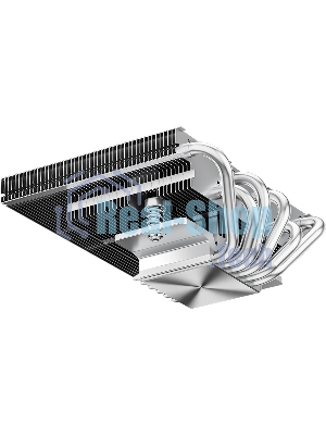 Кулер для процессора PCCooler RC600-67 (125W, 4-pin PWM, 67.5mm, Al, 4x6mm, 1x120мм, 62.5CFM, 32.5dBA, 2300RPM, S: 1851/1700/1200/115X, AM5/AM4, черный)