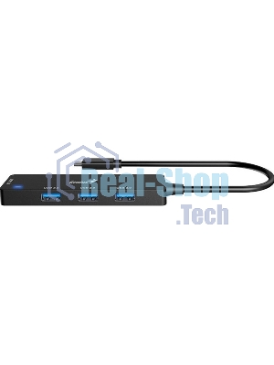 USB-концентратор Genius UH-400, USB Type-C, USB 3.0, USB