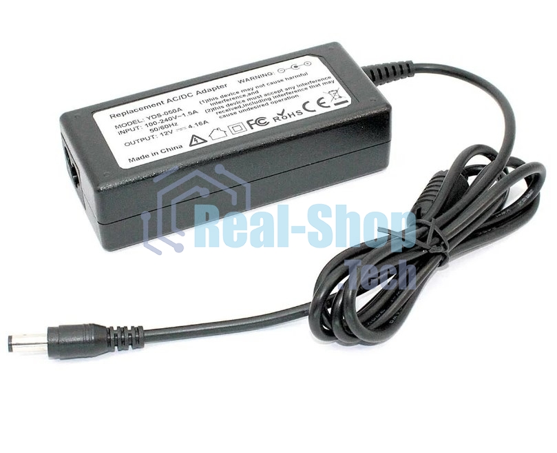 Блок питания (сетевой адаптер) для ноутбуков HP 12V 4.16A 5.5x2.5, OEM
