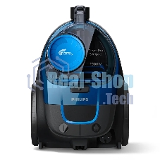 Пылесос Philips FC9352/01 синий, 370/1900 Вт, уборка сухая, пылесборник контейнер, 1.5 л