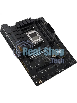 Материнская плата ASUS TUF GAMING B650E-PLUS WIFI, AM5, AMD B650, 4xDDR5, 4xSATA, 3xM.2, 1xPCIe 5.0 x16, 1xPCIe 4.0 x4, 2xPCIe 4.0 x1, 1xDisplayPort, 1xHDMI, 1x2.5Gb LAN, Wi-Fi 6E, Bluetooth 5.3, 1xUSB-C 20Gbps, 3xUSB-A 10Gbps, 6xUSB-A 2.0, 5x3.5 мм, 7.1, ATX