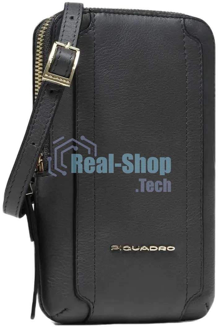 Чехол для смартфона Piquadro Circle AC6835W92R/N черный натур.кожа