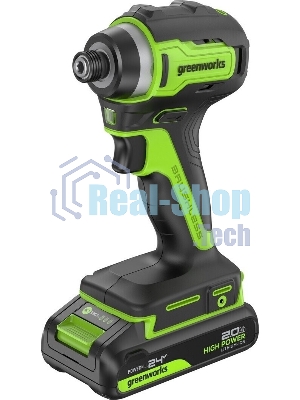 Винтоверт Greenworks ID3170 аккум. патрон:шестигр.1/4