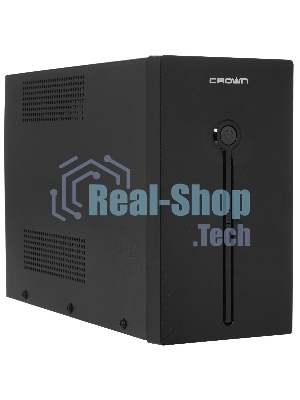 Источник бесперебойного питания Crown CMU-SP1500EURO USB/1500 ВА/900 Вт/1 х IEC 320 C13 (компьютерная), 4 х CEE 7 (евророзетка)