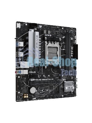 Материнская плата ASUS PRIME B650M-R, Socket AM5, AMD B650, 2xDDR5, 4xSATA, 2xM.2, 1xPCIe 4.0 x16, 1xPCIe x1, 1xHDMI, 1x 2.5Gb LAN, 2xUSB-A 3.2 Gen 1, 4xUSB-A 2.0, 3x3.5 мм, 7.1, mATX