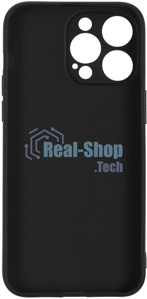 Чехол (клип-кейс) BoraSCO для Apple iPhone 15 Pro Max черный (72415)