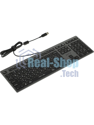Клавиатура проводная A4Tech Fstyler FX60H, USB, серый/белый