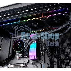 Система жидкостного охлаждения Thermalright Frozen Magic 360 Digital V2 ARGB Soc-AM5/AM4/1200/1700/1851 черный 4-pin 28dB Al LCD Ret (F-MAGIC-360-DIGITAL-BL-ARGB-V2)