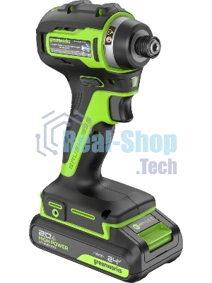 Винтоверт Greenworks ID3170 аккум. патрон:шестигр.1/4