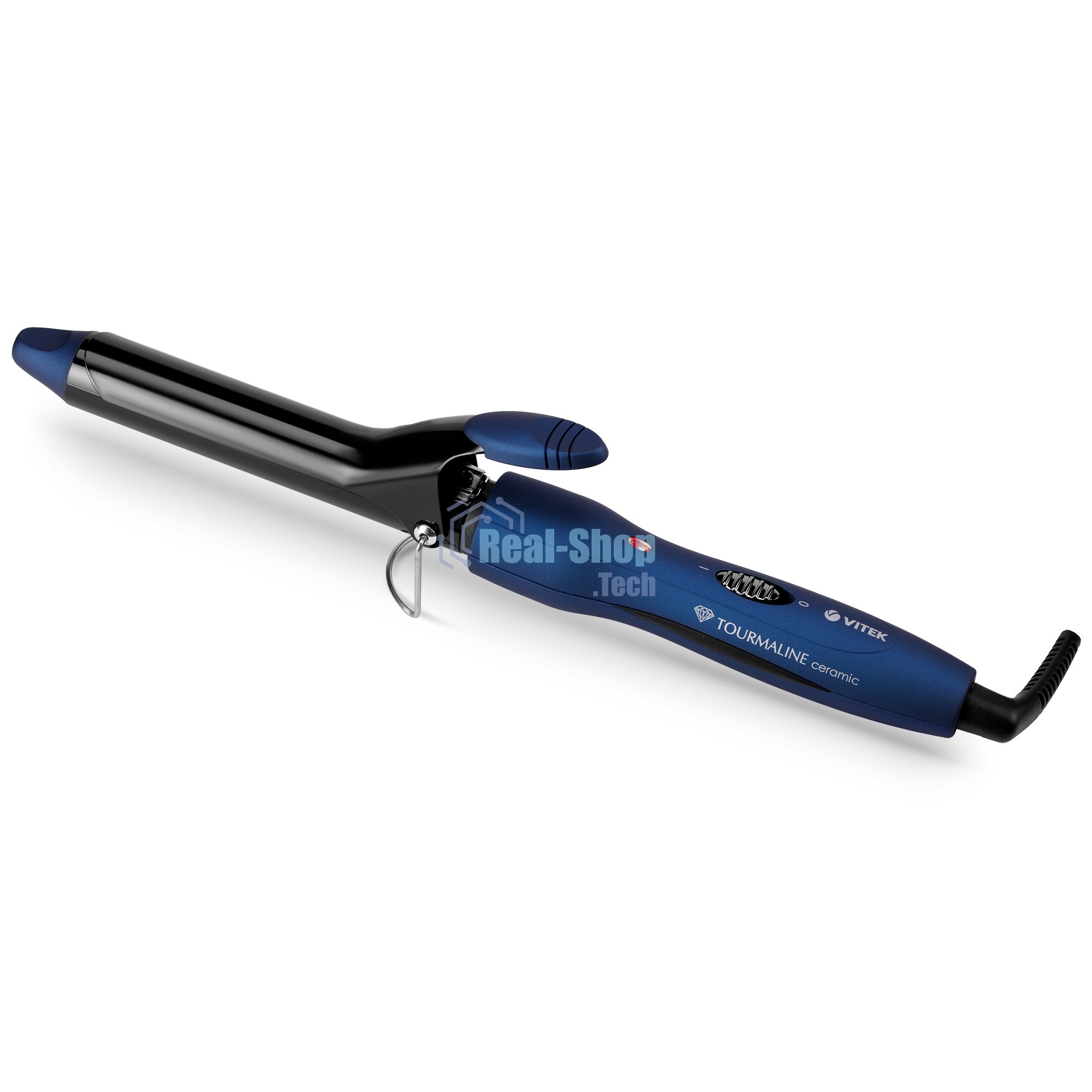 Щипцы Vitek VT-1332 16Вт синий макс.темп.:150С