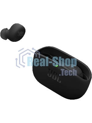 Наушники TWS JBL Wave Buds 2 черный, внутриканальные, Bluetooth, до 10 ч