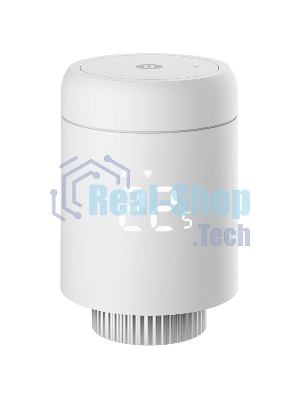Умный терморегулятор Яндекс для радиатора, работает с Алисой, Zigbee, YNDX-00518