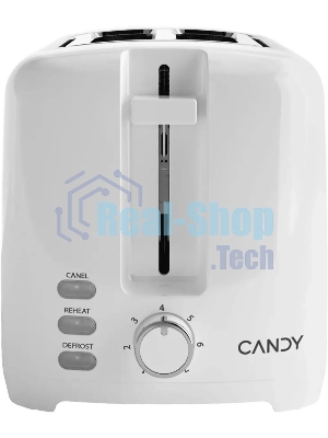 Тостер Candy CT-250 930Вт белый
