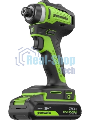 Винтоверт Greenworks ID3170 аккум. патрон:шестигр.1/4